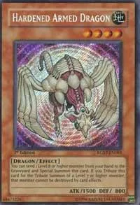 Hardened Armed Dragon RGBT-EN083 1st Edition Yu-Gi-Oh card from Raging Battle