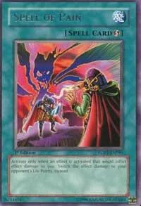 Spell of Pain RGBT-EN090 Unlimited Yu-Gi-Oh card from Raging Battle