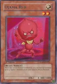 Ojama Red RGBT-EN096 Unlimited Yu-Gi-Oh card from Raging Battle