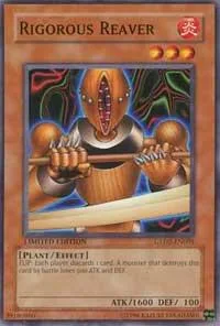 Rigorous Reaver GLD2-EN005 Yu-Gi-Oh card from Gold Series 2009