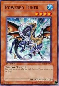 Powered Tuner 5DS2-EN007 1st Edition Yu-Gi-Oh card from 5D's Starter Deck 2009