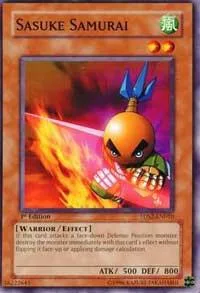Sasuke Samurai 5DS2-EN010 Yu-Gi-Oh card from 5D's Starter Deck 2009