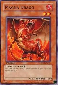 Magna Drago 5DS2-EN018 Yu-Gi-Oh card from 5D's Starter Deck 2009