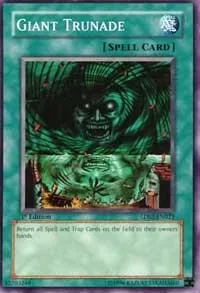 Giant Trunade 5DS2-EN023 1st Edition Yu-Gi-Oh card from 5D's Starter Deck 2009