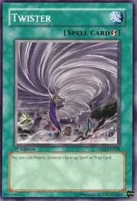 Twister 5DS2-EN028 1st Edition Yu-Gi-Oh card from 5D's Starter Deck 2009