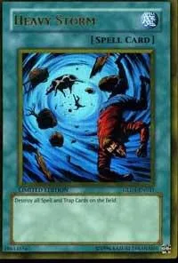 Heavy Storm GLD1-EN031 Yu-Gi-Oh card from Gold Series 2008