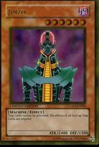 Jinzo GLD1-EN003 Yu-Gi-Oh card from Gold Series 2008