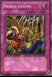 Needle Ceiling GLD1-EN041 Yu-Gi-Oh card from Gold Series 2008