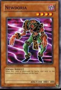 Newdoria GLD1-EN011 Yu-Gi-Oh card from Gold Series 2008