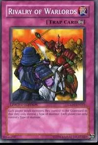 Rivalry of Warlords GLD1-EN043 Yu-Gi-Oh card from Gold Series 2008