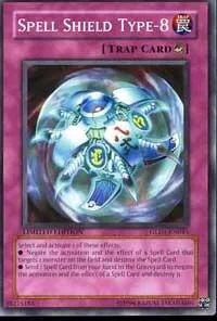 Spell Shield Type-8 GLD1-EN045 Yu-Gi-Oh card from Gold Series 2008