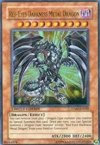 Red-Eyes Darkness Metal Dragon JUMP-EN030 Yu-Gi-Oh card from Shonen Jump Magazine Promos