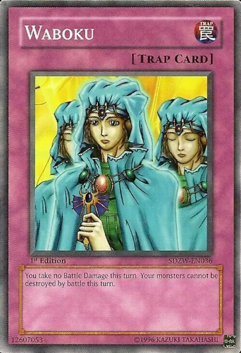 Waboku SDZW-EN036 Yu-Gi-Oh card from Structure Deck: Zombie World