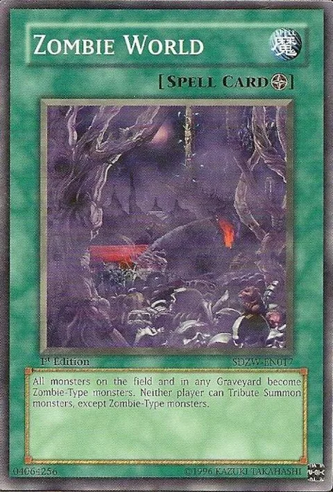 Zombie World SDZW-EN017 Yu-Gi-Oh card from Structure Deck: Zombie World