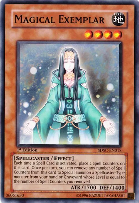 Magical Exemplar SDSC-EN018 Yu-Gi-Oh card from Structure Deck: Spellcaster's Command