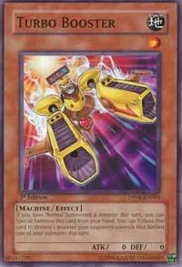 Turbo Booster DP08-EN003 Yu-Gi-Oh card from Duelist Pack 8: Yusei Fudo