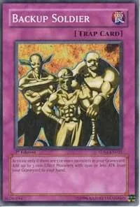Backup Soldier 5DS1-EN035 Yu-Gi-Oh card from 5D's 2008 Starter Deck