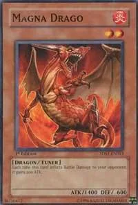 Magna Drago 5DS1-EN013 Unlimited Yu-Gi-Oh card from 5D's 2008 Starter Deck