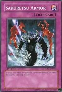 Sakuretsu Armor 5DS1-EN037 Unlimited Yu-Gi-Oh card from 5D's 2008 Starter Deck