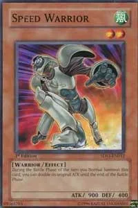 Speed Warrior 5DS1-EN012 Unlimited Yu-Gi-Oh card from 5D's 2008 Starter Deck