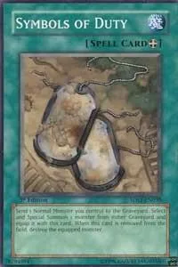 Symbols of Duty 5DS1-EN030 1st Edition Yu-Gi-Oh card from 5D's 2008 Starter Deck