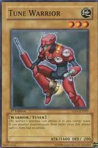 Tune Warrior 5DS1-EN001 Unlimited Yu-Gi-Oh card from 5D's 2008 Starter Deck