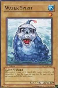 Water Spirit 5DS1-EN002 Unlimited Yu-Gi-Oh card from 5D's 2008 Starter Deck