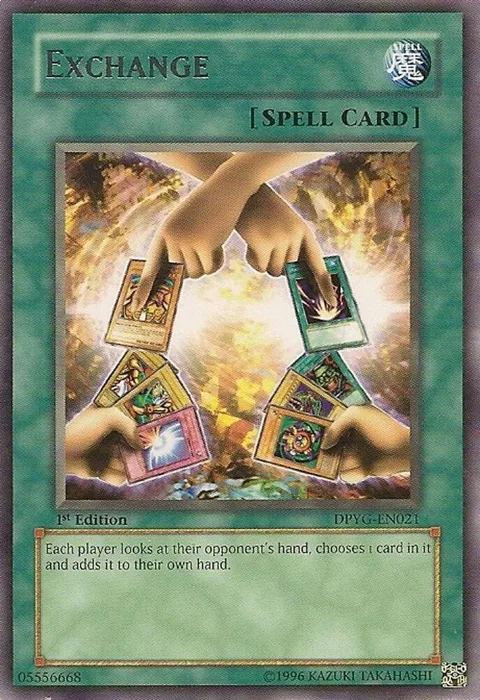 Exchange DPYG-EN021 Unlimited Yu-Gi-Oh card from Duelist Pack: Yugi