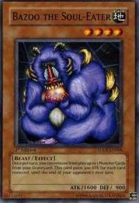 Bazoo the Soul-Eater SDDE-EN008 Yu-Gi-Oh card from Structure Deck: The Dark Emperor