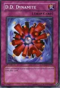 D.D. Dynamite SDDE-EN035 1st Edition Yu-Gi-Oh card from Structure Deck: The Dark Emperor
