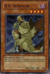 D.D. Survivor SDDE-EN014 Unlimited Yu-Gi-Oh card from Structure Deck: The Dark Emperor