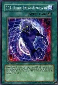 D.D.R. - Different Dimension Reincarnation SDDE-EN018 1st Edition Yu-Gi-Oh card from Structure Deck: The Dark Emperor