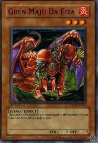 Gren Maju Da Eiza SDDE-EN013 Yu-Gi-Oh card from Structure Deck: The Dark Emperor