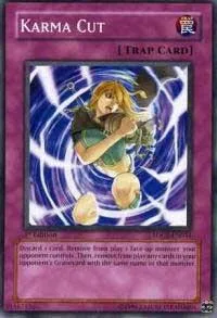 Karma Cut SDDE-EN034 Unlimited Yu-Gi-Oh card from Structure Deck: The Dark Emperor