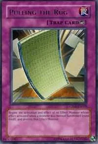 Pulling the Rug CP05-EN010 Yu-Gi-Oh card from Champion Pack 5