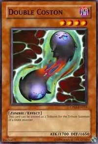 Double Coston CP05-EN014 Yu-Gi-Oh card from Champion Pack 5