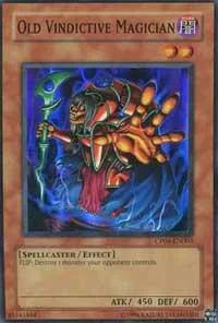Old Vindictive Magician CP06-EN003 Yu-Gi-Oh card from Champion Pack 6