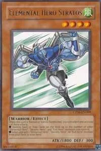 Elemental HERO Stratos CP06-EN009 Yu-Gi-Oh card from Champion Pack 6