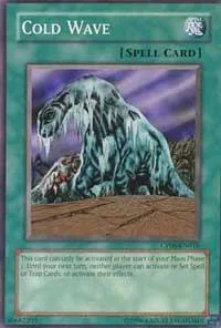 Cold Wave CP06-EN018 Yu-Gi-Oh card from Champion Pack 6
