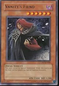 Vanity's Fiend CP07-EN009 Yu-Gi-Oh card from Champion Pack 7
