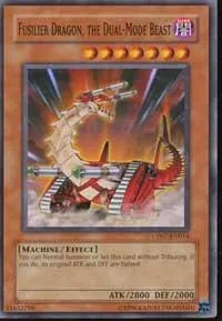 Fusilier Dragon, The Dual-Mode Beast CP07-EN014 Yu-Gi-Oh card from Champion Pack 7