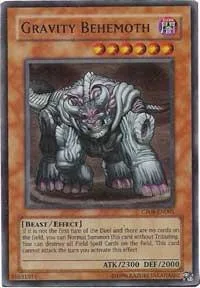 Gravity Behemoth CP08-EN001 Yu-Gi-Oh card from Champion Pack 8