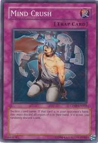 Mind Crush CP08-EN003 Yu-Gi-Oh card from Champion Pack 8