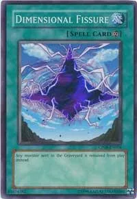 Dimensional Fissure CP08-EN004 Yu-Gi-Oh card from Champion Pack 8