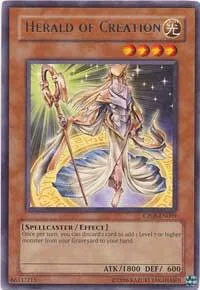 Herald of Creation CP08-EN009 Yu-Gi-Oh card from Champion Pack 8