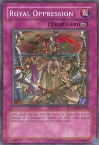 Royal Oppression CP08-EN013 Yu-Gi-Oh card from Champion Pack 8