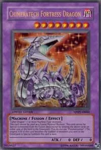 Chimeratech Fortress Dragon JUMP-EN031 Yu-Gi-Oh card from Shonen Jump Magazine Promos
