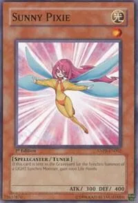 Sunny Pixie ANPR-EN002 1st Edition Yu-Gi-Oh card from Ancient Prophecy