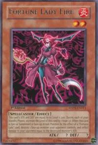 Fortune Lady Fire ANPR-EN011 Unlimited Yu-Gi-Oh card from Ancient Prophecy