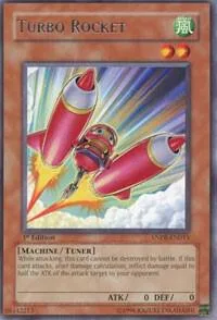 Turbo Rocket ANPR-EN015 1st Edition Yu-Gi-Oh card from Ancient Prophecy